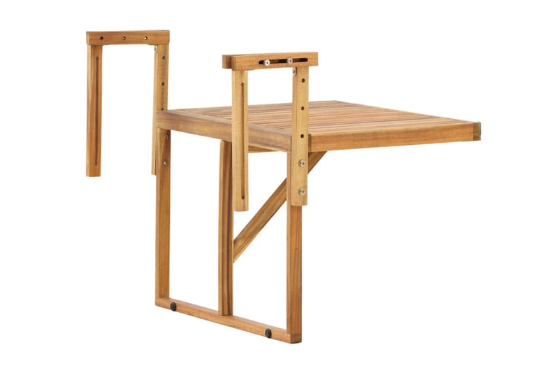Marion Balkongbord 60x45 cm - Tre/Natur - Hagemøbler - Hagebord - Spisebord ute