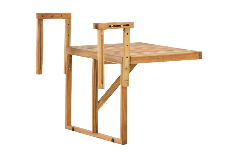 Marion Balkongbord 60x45 cm - Tre/Natur - Hagemøbler - Hagebord - Spisebord ute