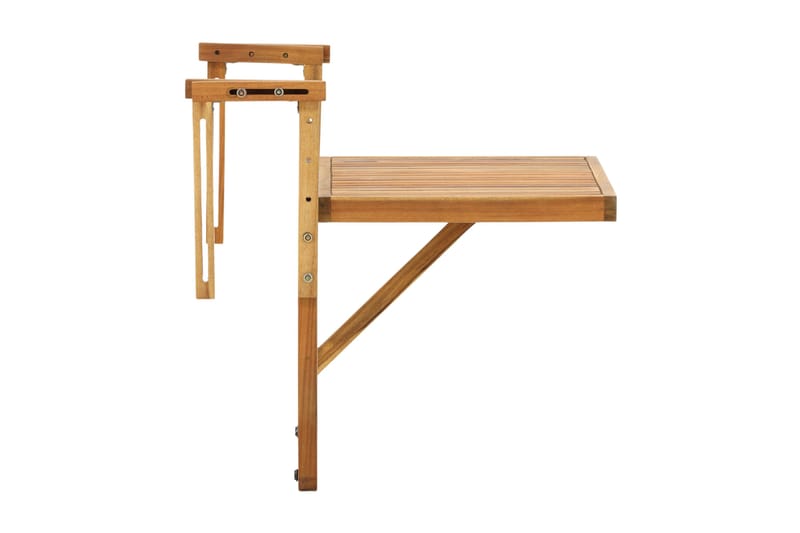 Marion Balkongbord 60x45 cm - Tre/Natur - Hagemøbler - Hagebord - Spisebord ute