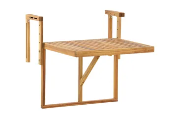 Marion Balkongbord 60x45 cm - Tre/Natur - Hagemøbler - Hagebord - Spisebord ute