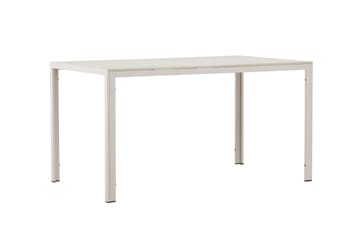 Mirko Spisebord Utendørs 80x140 cm - Beige - Hagemøbler - Hagebord - Spisebord ute