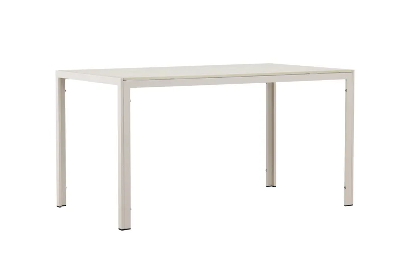 Mirko Spisebord Utendørs 80x140 cm - Beige - Hagemøbler - Hagebord - Spisebord ute