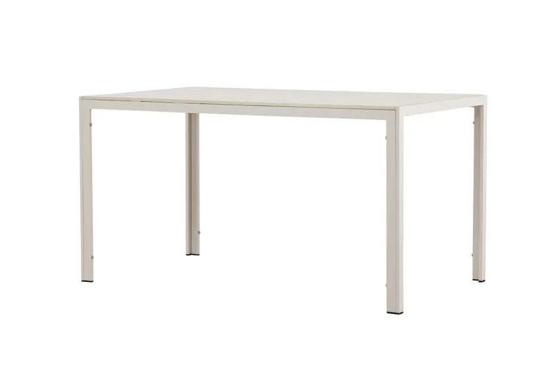 Mirko Spisebord Utendørs 80x140 cm - Beige - Hagemøbler - Hagebord - Spisebord ute
