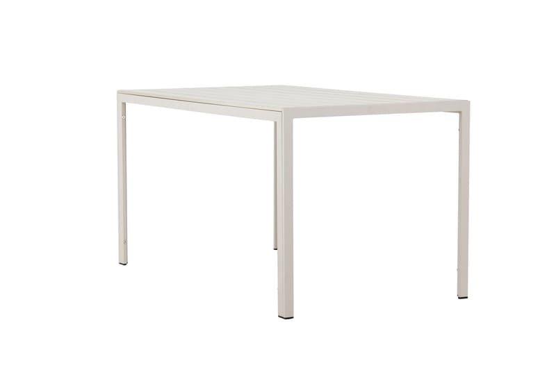 Mirko Spisebord Utendørs 80x140 cm - Beige - Hagemøbler - Hagebord - Spisebord ute