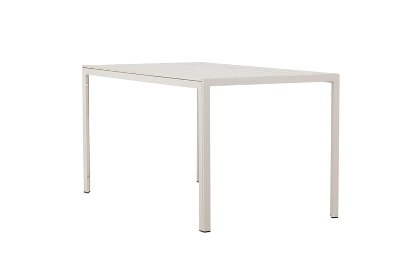 Mirko Spisebord Utendørs 80x140 cm - Beige - Hagemøbler - Hagebord - Spisebord ute