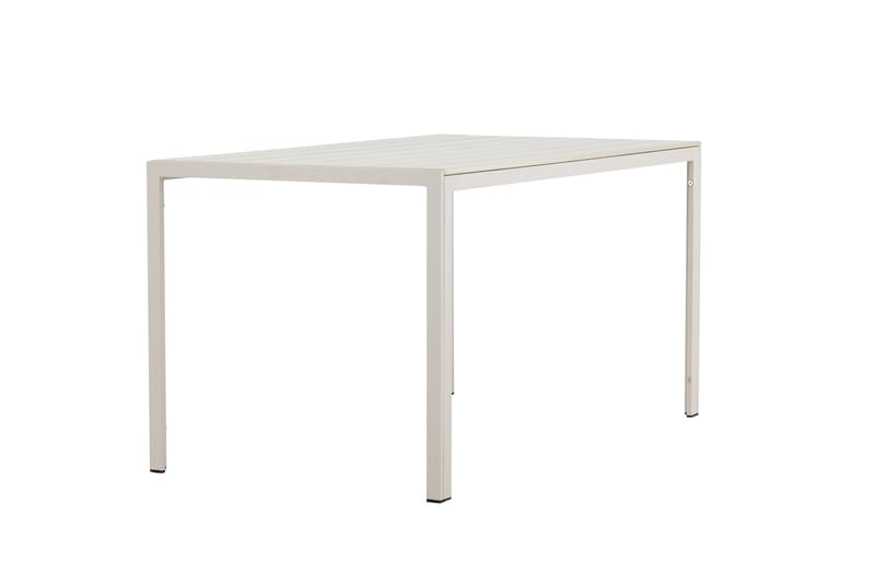 Mirko Spisebord Utendørs 80x140 cm - Beige - Hagemøbler - Hagebord - Spisebord ute