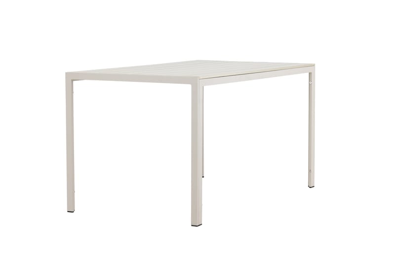 Mirko Spisebord Utendørs 80x140 cm - Beige - Hagemøbler - Hagebord - Spisebord ute