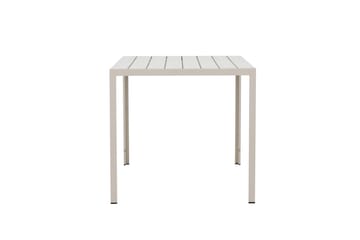 Mirko Spisebord Utendørs 80x140 cm - Beige - Hagemøbler - Hagebord - Spisebord ute
