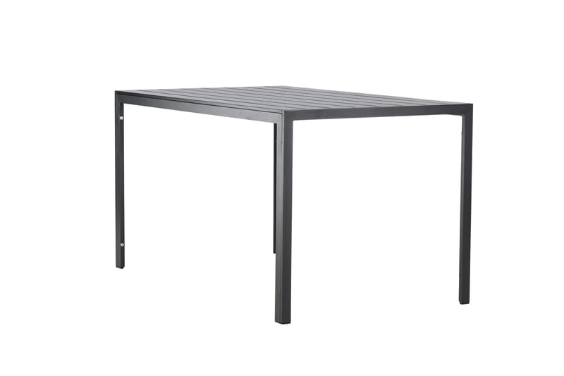 Mirko Spisebord Utendørs 80x140 cm - Svart - Hagemøbler - Hagebord - Spisebord ute