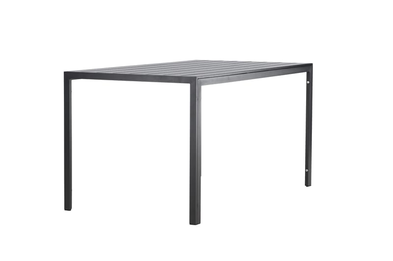 Mirko Spisebord Utendørs 80x140 cm - Svart - Hagemøbler - Hagebord - Spisebord ute
