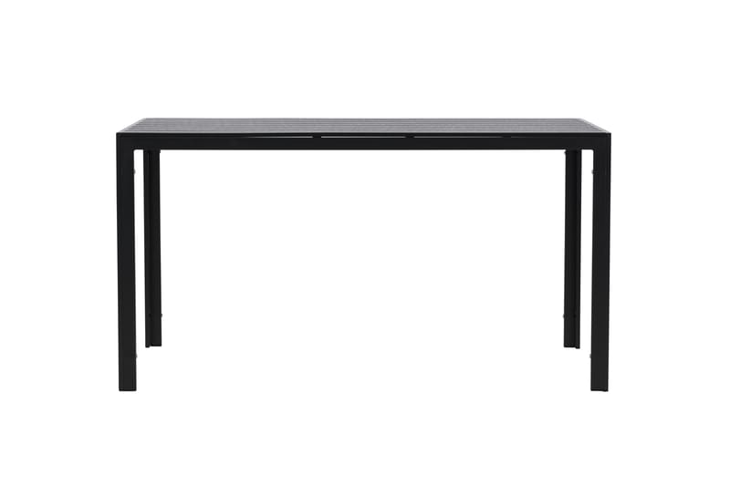 Mirko Spisebord Utendørs 80x140 cm - Svart - Hagemøbler - Hagebord - Spisebord ute