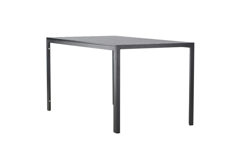 Mirko Spisebord Utendørs 80x140 cm - Svart - Hagemøbler - Hagebord - Spisebord ute