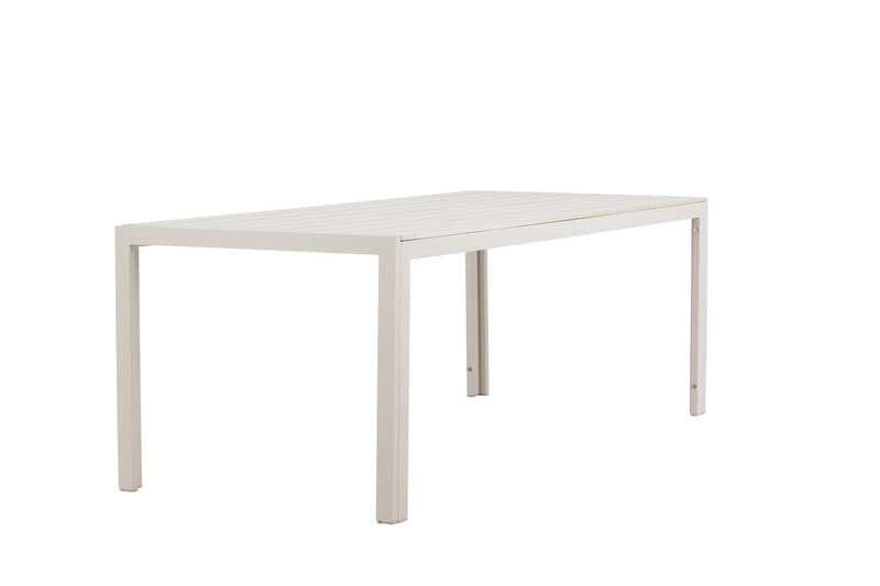 Mirko Spisebord Utendørs 90x205 cm - Beige - Hagemøbler - Hagebord - Spisebord ute
