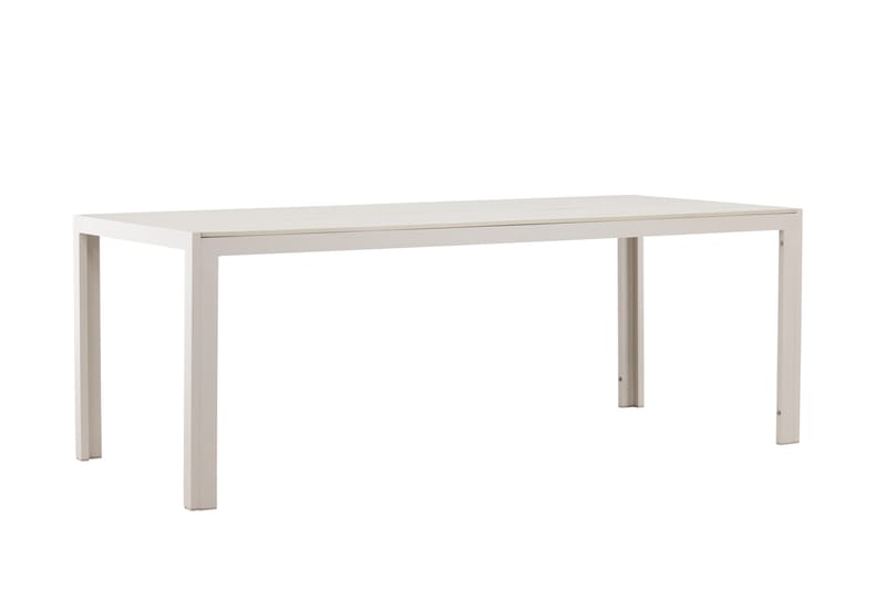 Mirko Spisebord Utendørs 90x205 cm - Beige - Hagemøbler - Hagebord - Spisebord ute