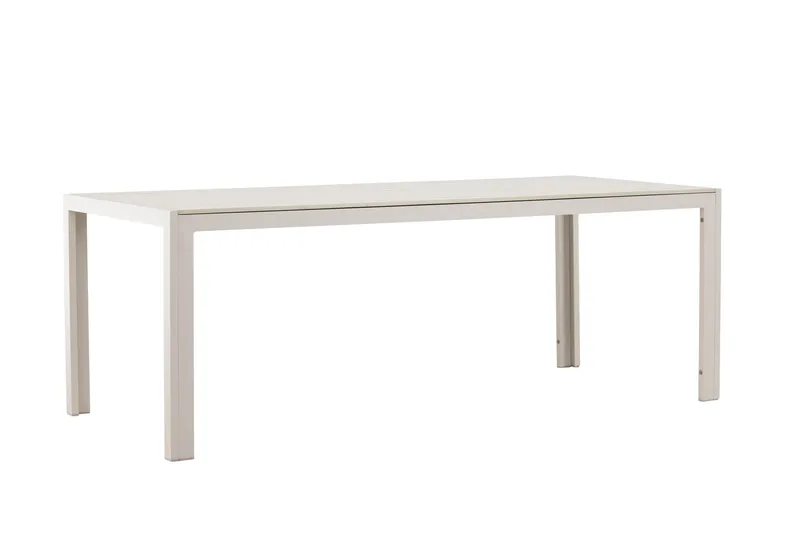 Mirko Spisebord Utendørs 90x205 cm - Beige - Hagemøbler - Hagebord - Spisebord ute