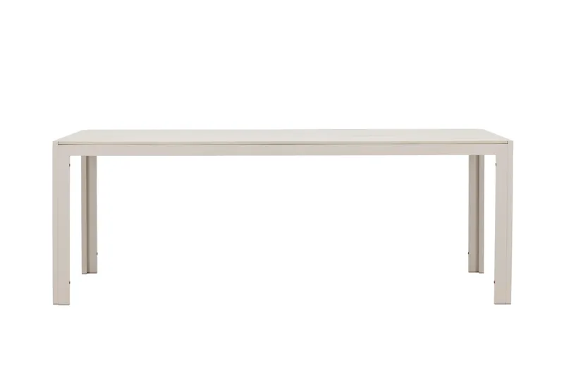 Mirko Spisebord Utendørs 90x205 cm, Beige
