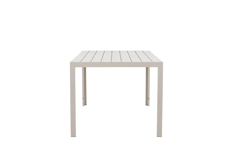 Mirko Spisebord Utendørs 90x205 cm - Beige - Hagemøbler - Hagebord - Spisebord ute