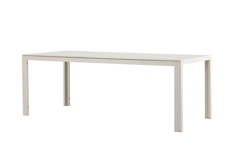 Mirko Spisebord Utendørs 90x205 cm - Beige - Hagemøbler - Hagebord - Spisebord ute