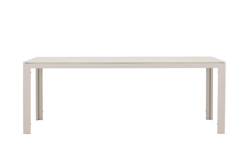 Mirko Spisebord Utendørs 90x205 cm - Beige - Hagemøbler - Hagebord - Spisebord ute