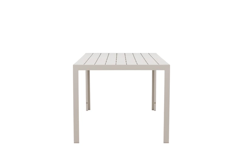 Mirko Spisebord Utendørs 90x205 cm - Beige - Hagemøbler - Hagebord - Spisebord ute