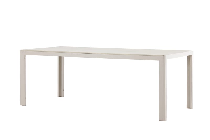 Mirko Spisebord Utendørs 90x205 cm - Beige - Hagemøbler - Hagebord - Spisebord ute