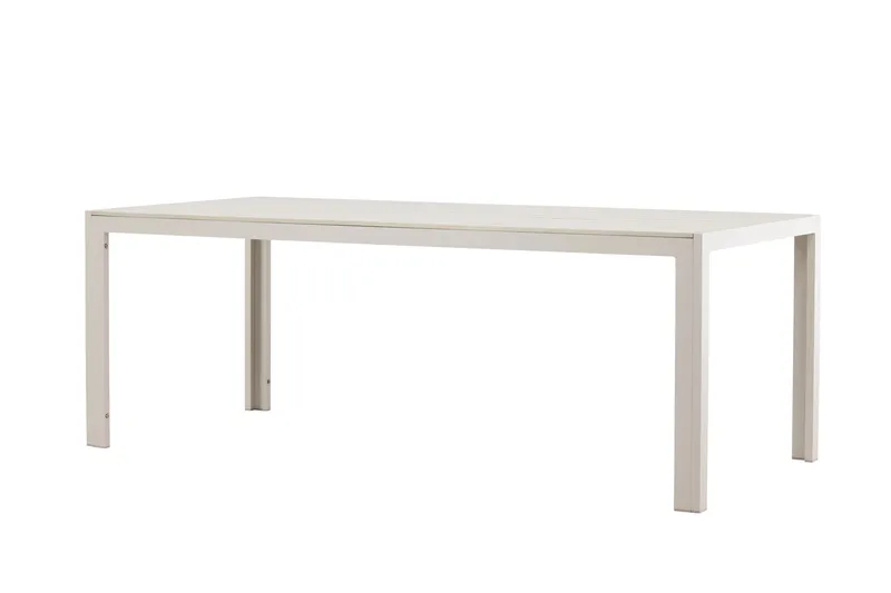Mirko Spisebord Utendørs 90x205 cm - Beige - Hagemøbler - Hagebord - Spisebord ute