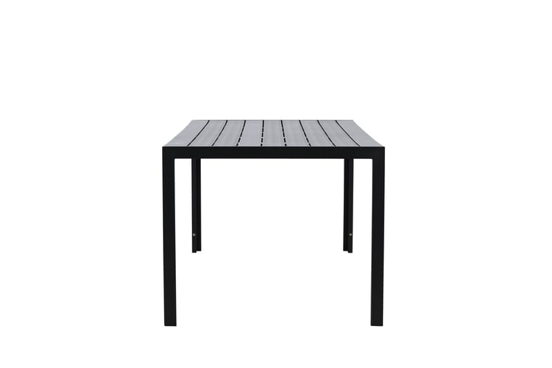 Mirko Spisebord Utendørs 90x205 cm - Svart - Hagemøbler - Hagebord - Spisebord ute