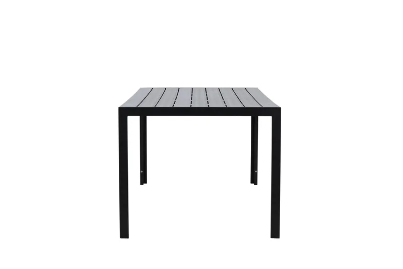 Mirko Spisebord Utendørs 90x205 cm - Svart - Hagemøbler - Hagebord - Spisebord ute