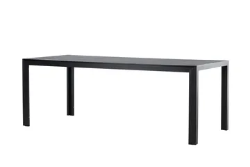 Mirko Spisebord Utendørs 90x205 cm - Svart - Hagemøbler - Hagebord - Spisebord ute