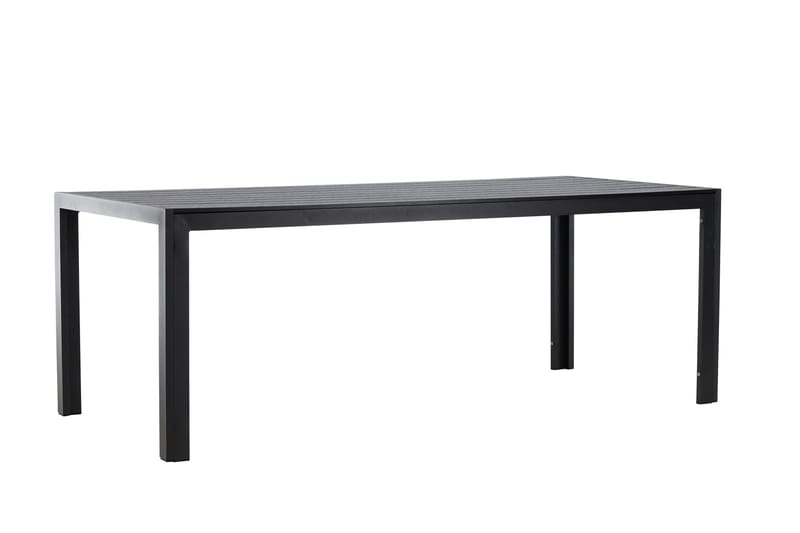 Mirko Spisebord Utendørs 90x205 cm - Svart - Hagemøbler - Hagebord - Spisebord ute