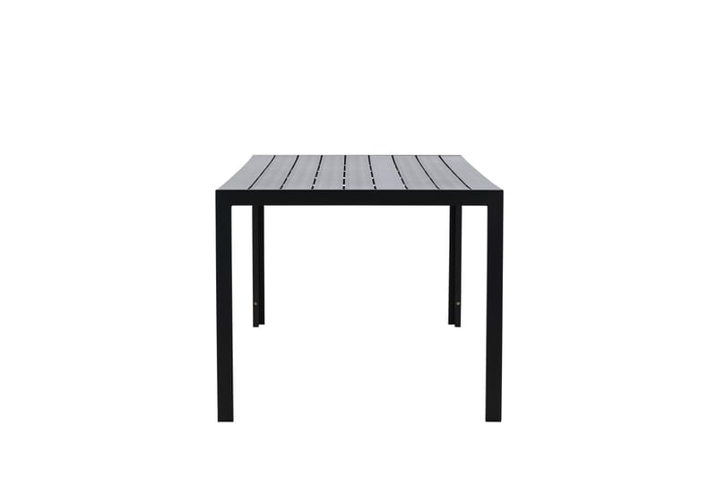 Mirko Spisebord Utendørs 90x205 cm - Svart - Hagemøbler - Hagebord - Spisebord ute