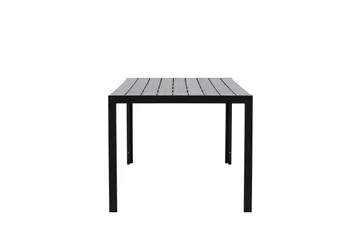 Mirko Spisebord Utendørs 90x205 cm - Svart - Hagemøbler - Hagebord - Spisebord ute