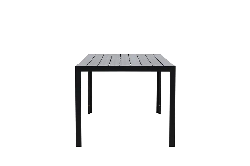 Mirko Spisebord Utendørs 90x205 cm - Svart - Hagemøbler - Hagebord - Spisebord ute
