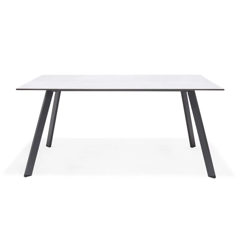 OPAL Bord Rektangulært 160 cm - Grå - Hagemøbler - Hagebord - Spisebord ute