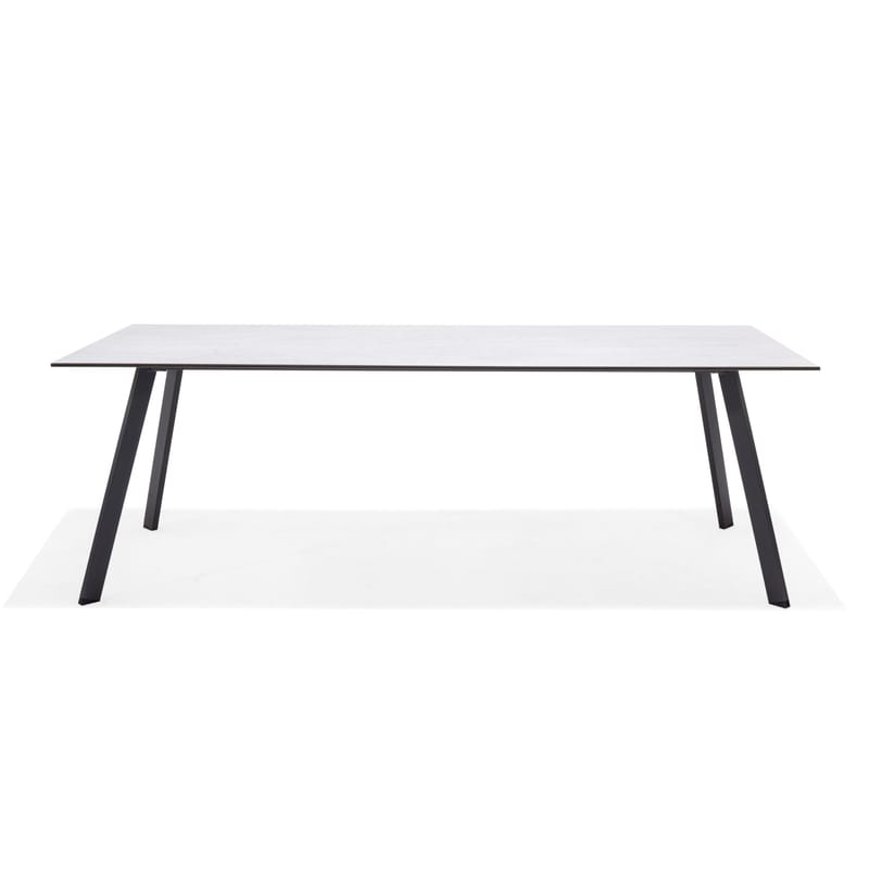 OPAL Utebord Rektangulært 220 cm - Grå - Hagemøbler - Hagebord - Spisebord ute