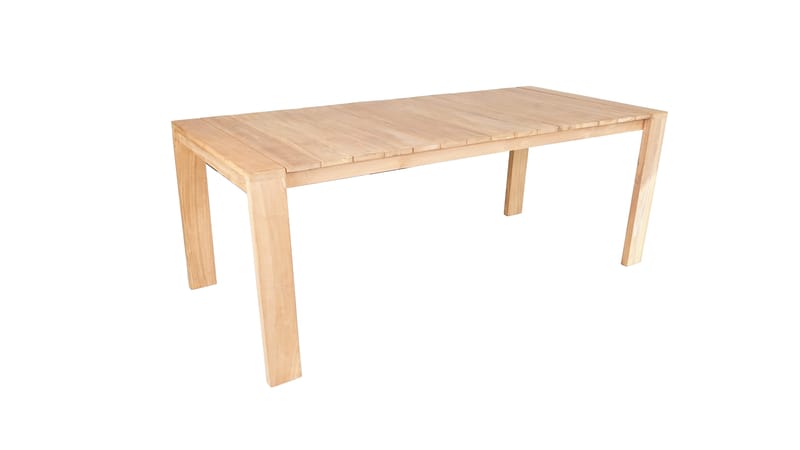 Palu Spisebord Utendørs 210×90 cm - Naturlig Farge - Hagemøbler - Hagebord - Spisebord ute