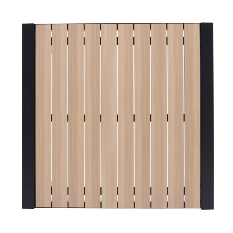 Panama Utebord 90 cm - Tre/Svart - Hagemøbler - Hagebord - Spisebord ute