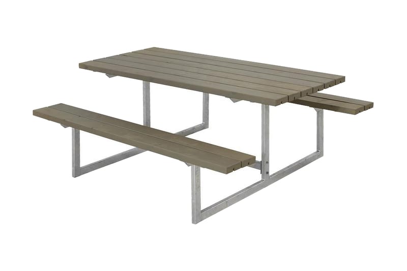 Basic bord- og benkesett lengde 177 cm - Piknikbord