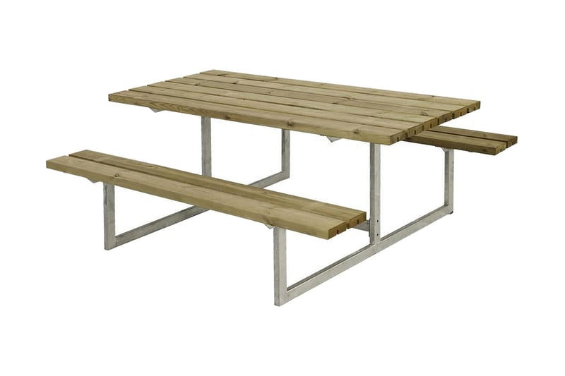 Basic bord- og benkesett lengde 177 cm - Hagemøbler - Hagebord - Piknikbord