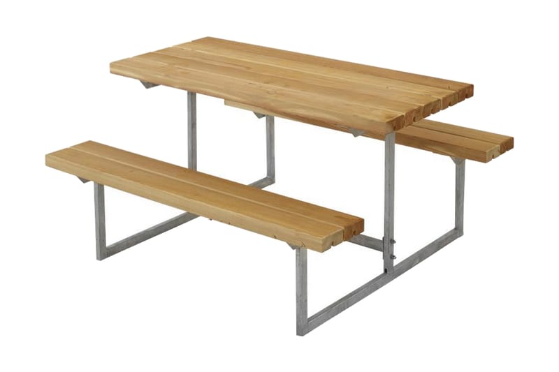 Basic bord- og benkesett til barn oljet lerk - Piknikbord