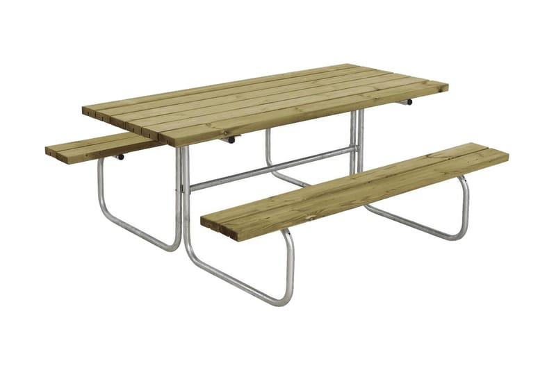Classic bord- og benkesett B: 155 L: 177 H: 73 cm - Hagemøbler - Hagebord - Piknikbord