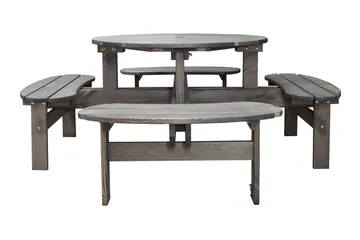 Frankfurt Piknikbord - Brun - Hagemøbler - Hagebord - Piknikbord