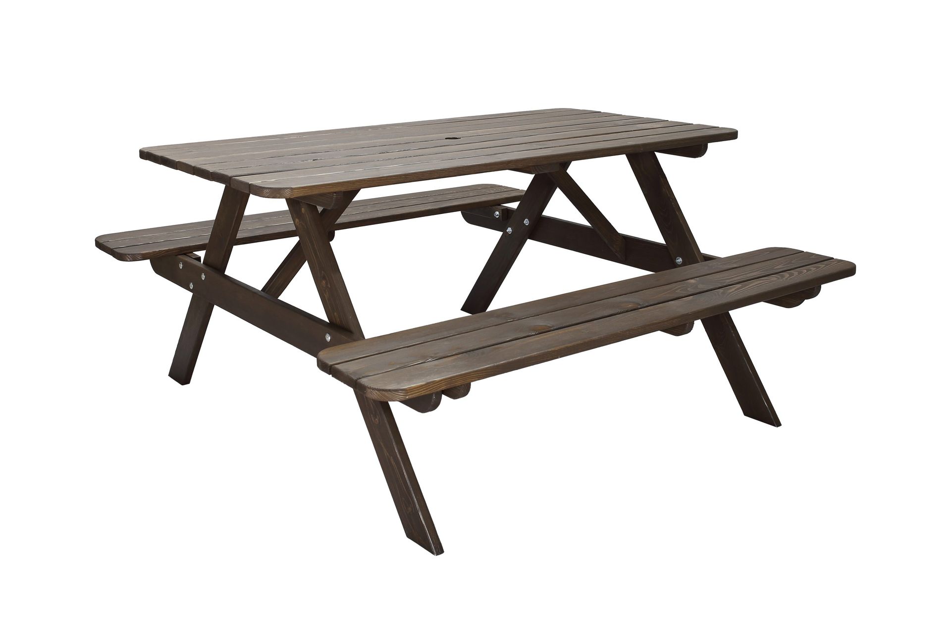 Nancie Piknikbord 150 cm - Brun