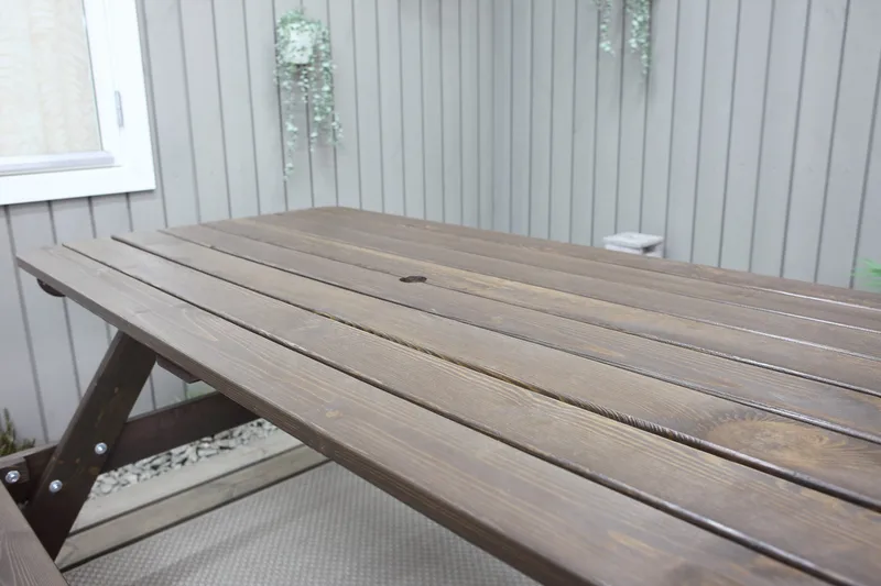 Nancie Piknikbord 150 cm - Brun - Hagemøbler - Hagebord - Piknikbord