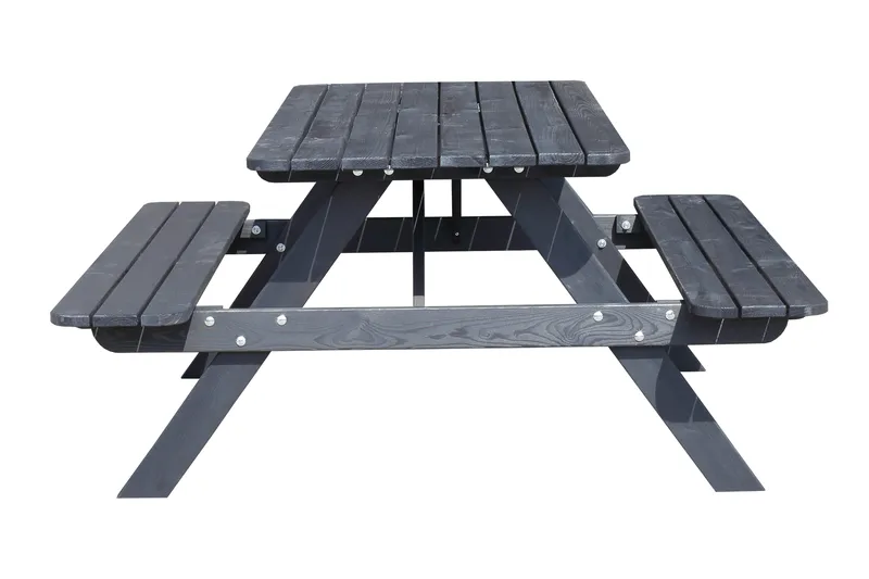 Nancie Piknikbord 158 cm - Kaffesvart - Hagemøbler - Hagebord - Piknikbord