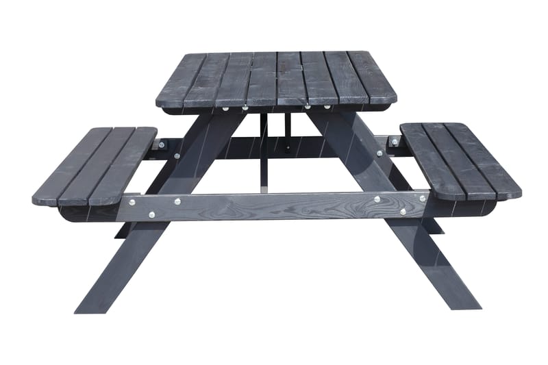 Nancie Piknikbord 158 cm - Kaffesvart - Hagemøbler - Hagebord - Piknikbord
