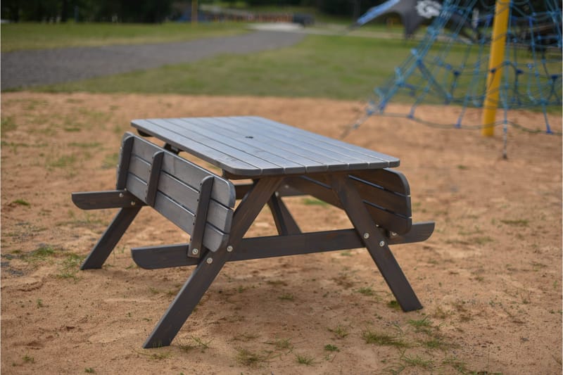 Nancie Piknikbord 158 cm - Grå - Hagemøbler - Hagebord - Piknikbord