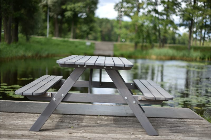 Nancie Piknikbord 158 cm - Grå - Hagemøbler - Hagebord - Piknikbord