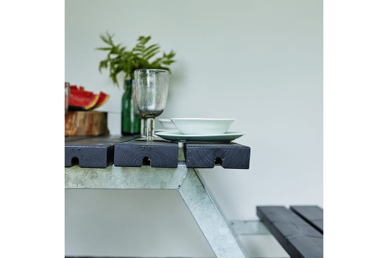 PLUS Alpha Bord/Benksett 118 cm - Hagemøbler - Hagebord - Piknikbord