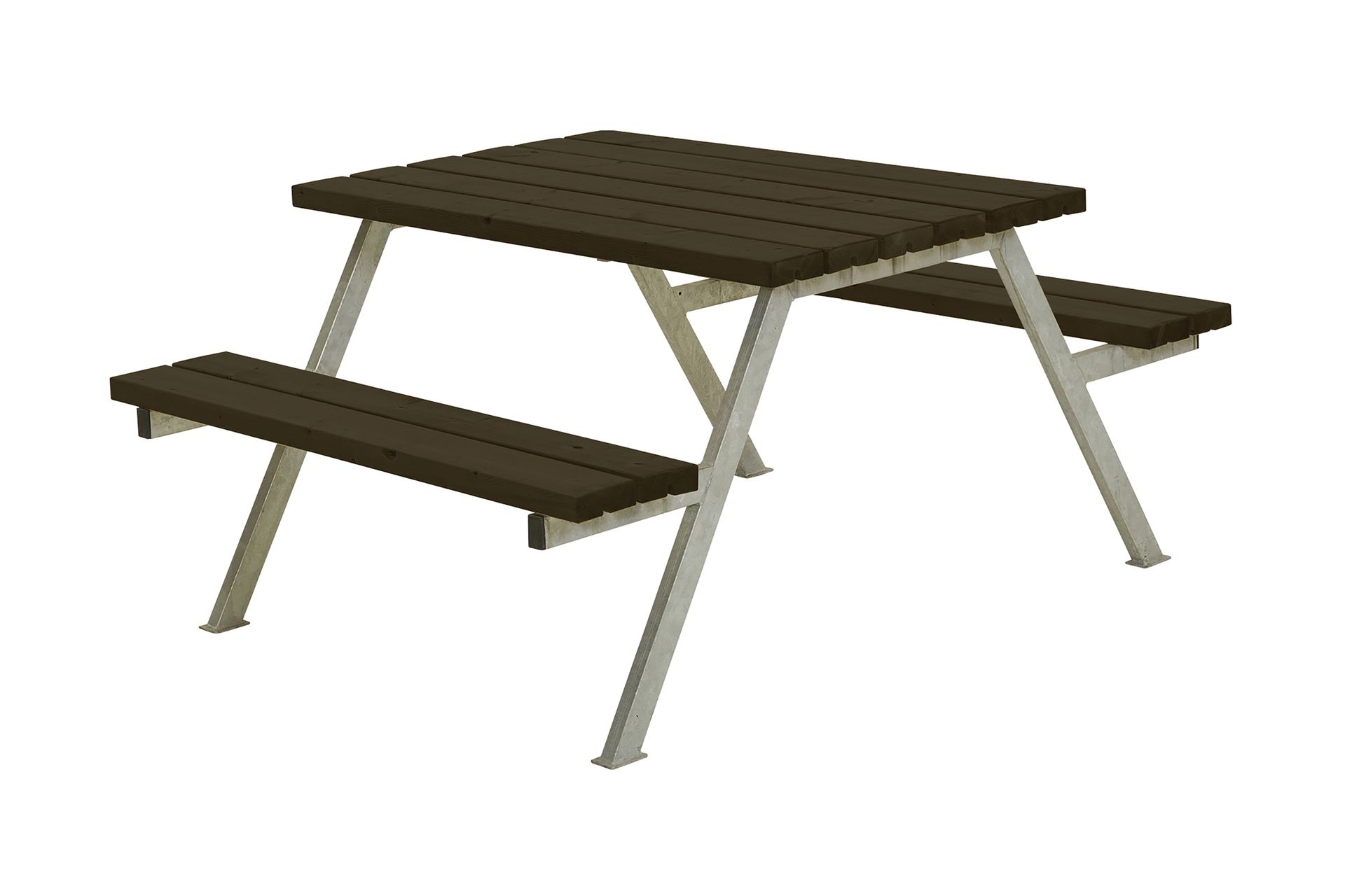 PLUS Alpha Bord/Benksett 118 cm - Hagemøbler - Hagebord - Piknikbord